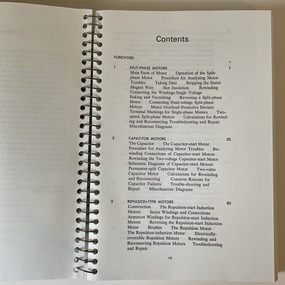 ๐ Electric Motor Repair, Second Edition by Robert Rosenberg, Spiral Bound, 1970 - Picture 11 of 17